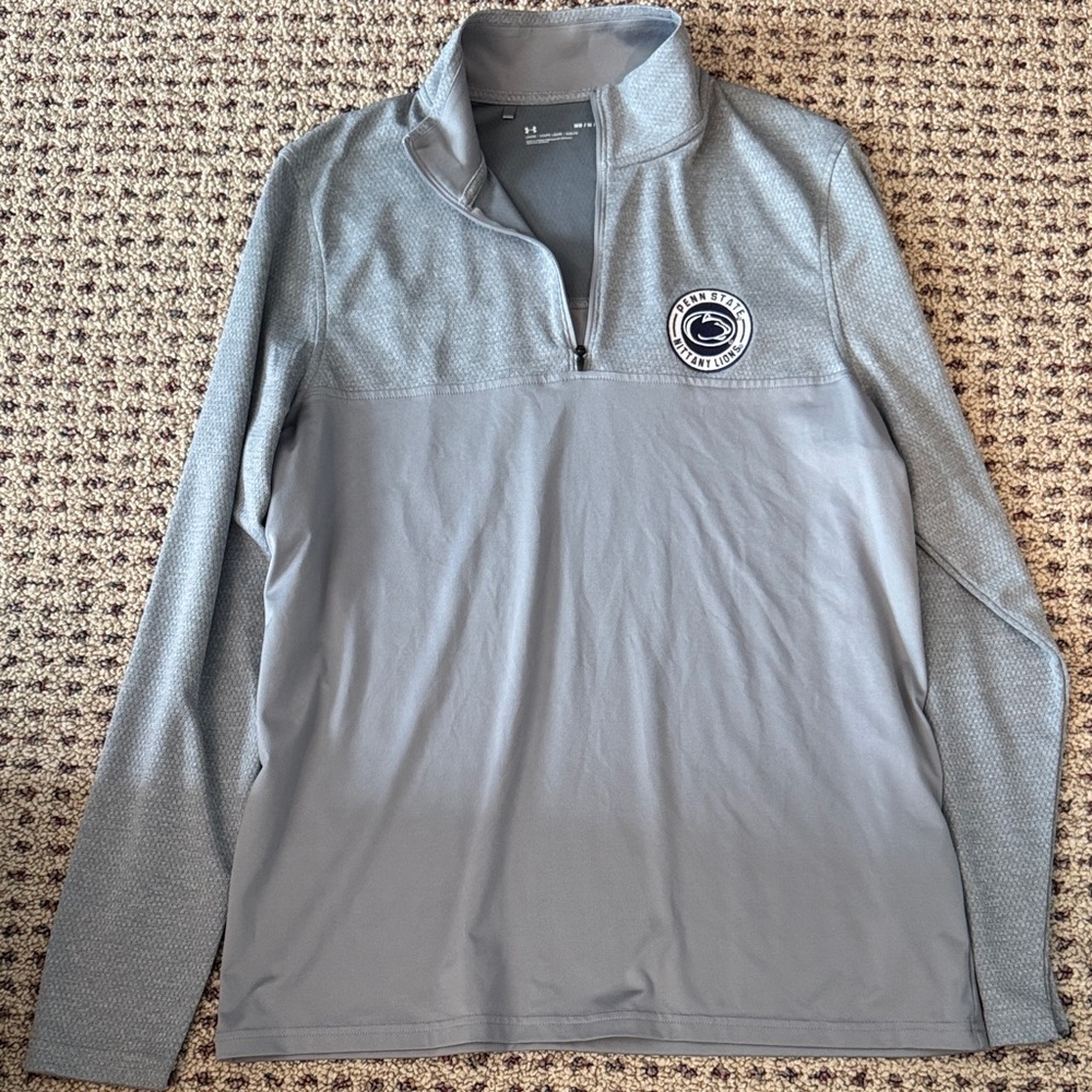 PENN STATE BUNDLE: Under Armour Men's Gray Zip-Up